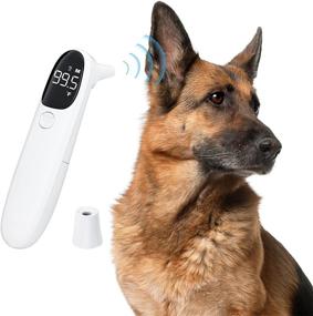img 4 attached to 🐾 Hzran Pet Ear Temperature Monitor - Reliable Thermometer for Dogs and Cats, with Warranty - Promotes Optimal Ear Care for your Beloved Pets