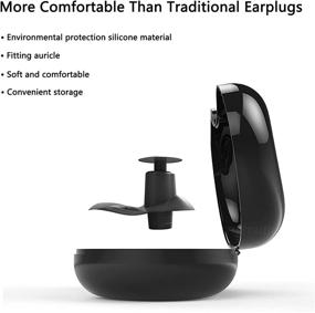 img 2 attached to 🏊 Waterproof & Reusable Swimming Earplugs and Nose Clip Pack - Ideal for Swimmers, Surfing, Snorkeling, and Water Sports - Includes 5 Pairs + 1 Pair for Kids and Adults