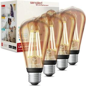 img 4 attached to 💡 Sengled Vintage Filament LED Bulb