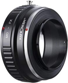 img 1 attached to Адаптер объектива Minolta MD на крепление FUJIFILM X от K&F Concept - совместим с беззеркальными камерами серии X XT2 XT20 XE3 XT1 X-T2