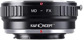 img 3 attached to Адаптер объектива Minolta MD на крепление FUJIFILM X от K&F Concept - совместим с беззеркальными камерами серии X XT2 XT20 XE3 XT1 X-T2