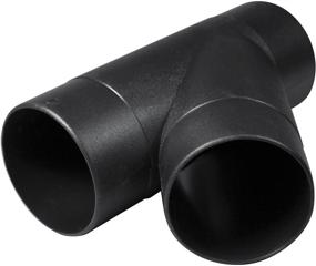 img 4 attached to 🌪️ Efficient Dust Collection with POWERTEC 70106 Y-Fitting Hose Connector, Black/4-Inch Size