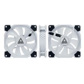 img 3 attached to 🌈 Montech Z3 PRO Addressable RGB 120mm Fan 3 Pack - Programmable Lighting Effects, PWM Control for PC Case