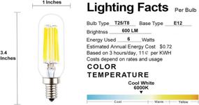 img 2 attached to OPALRAY T8/T25 LED Mini Tube Bulb