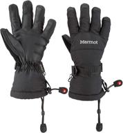 marmot granlibakken glove black large logo