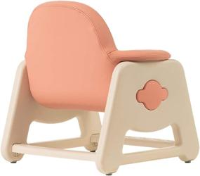 img 3 attached to 🪑 Hyundai Livart DDOU-DDOU Play Chair: Ergonomic Design, Adjustable Height, Perfect for Kids Learning & Home Schooling (Pink)