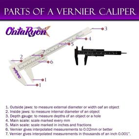 img 2 attached to 📏 OntaRyon Economical Plastic Slide Measure