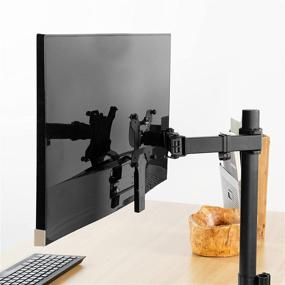 img 1 attached to 🖼️ VESA Adapter Plate Bracket for AOC Monitors i2757Fh/Fm and More, Converts to VESA 75x75mm and 100x100mm, MOUNT-AOC1A