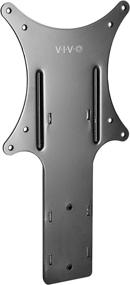 img 4 attached to 🖼️ VESA Adapter Plate Bracket for AOC Monitors i2757Fh/Fm and More, Converts to VESA 75x75mm and 100x100mm, MOUNT-AOC1A