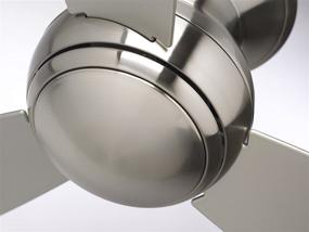 img 1 attached to 🌀 Emerson CF144BS Curva Sky Ceiling Fan: Modern 44-Inch Blades, Brushed Steel Finish, Light & Remote Control Combo