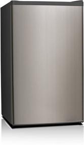 img 4 attached to WHS 121LSS1 Compact Reversible Refrigerator Stainless