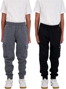 img 4 attached to Hind Sweatpants Pockets Athletic Eclipse Charcoal