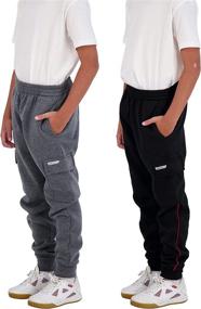 img 3 attached to Hind Sweatpants Pockets Athletic Eclipse Charcoal