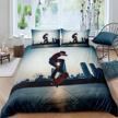 skateboard bedding bedroom comforter size logo