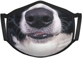 img 4 attached to 🧣 Boys' Cold Weather Headwear: Pattern Reusable Bandanas for Style and Function