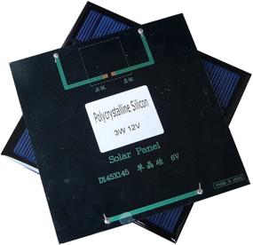 img 3 attached to 🌞 Sunnytech 3W 12V 250ma Mini Solar Panel: Polysilicon Epoxy Cell Charger B047 - DIY Module