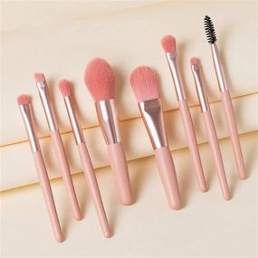 img 1 attached to 🎁 Complete Makeup Set for Women - All-in-one Makeup Gift Set, Including Makeup Brushes, Eyeshadow Palette, Lip Glosses, Lipsticks, Blush, Foundation, Concealer, Mascara, and Eyebrow Pencil