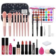🎁 complete makeup set for women - all-in-one makeup gift set, including makeup brushes, eyeshadow palette, lip glosses, lipsticks, blush, foundation, concealer, mascara, and eyebrow pencil logo