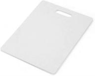 farberware plastic cutting board, 8x10, white - durable and versatile kitchen essential logo