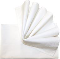 🍞 aunt martha's flour sack dish towels, pack of 2, white, 18"x28 логотип