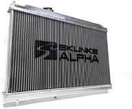 спортивный радиатор skunk2 racing alpha series для acura integra 1994-2001 (артикул #349-05-1000) логотип