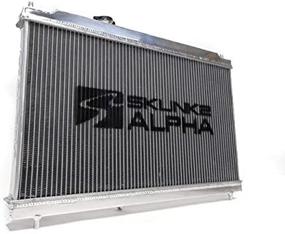 img 4 attached to Skunk2 Racing Alpha Series Radiator for 1994-2001 Acura Integra (Part #349-05-1000)
