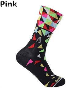 img 1 attached to 🧦 Compression Cycling Socks for Men and Women - Sports & Running Socks