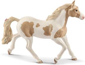 img 4 attached to 🐎 Exquisite Schleich Paint Horse Mare Toy: Lifelike and Perfect for Playtime
