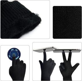 img 2 attached to 🧤 Honneserry Winter Knit Touchscreen Beanie