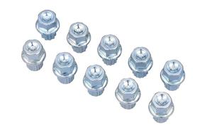 img 2 attached to 🔒 Kauplus 10PCS Lug Nuts with Anti-Theft Wheel Lock Key Set - Secure Wheel Nut & Screw Removal for Cars