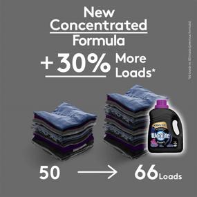 img 2 attached to 🧺 Woolite Darks Liquid Laundry Detergent - HE Compatible with Colour Renew - 100 Fl Oz / 2.96L - Gentle Care for Dark Clothes