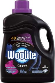 img 4 attached to 🧺 Woolite Darks Liquid Laundry Detergent - HE Compatible with Colour Renew - 100 Fl Oz / 2.96L - Gentle Care for Dark Clothes