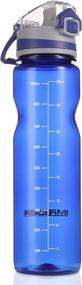 img 4 attached to 💧 Imrider Sports 32oz BPA-Free Water Bottle - Durable TRITAN Plastic, Flip Top Lid - Perfect for Gym & Outdoor Sports