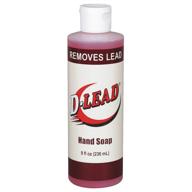 🧼 d-lead 4222es-8 d-lead 8 oz. almond honey hand soap logo