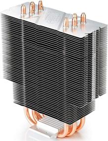 img 1 attached to Enhanced DEEPCOOL GAMMAXX400 CPU Air Cooler | 4 Heatpipes, 120mm PWM Fan, Blue LED | Intel & AMD CPU Compatible (AM4 Support)