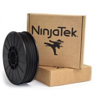 ninjatek 3dnf01129010 ninjaflex filament midnight logo