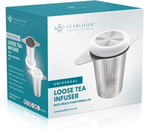 img 1 attached to 🍵 Teabloom Universal Tea Infuser: Versatile Stainless Steel Filter for Mugs, Cups, and Teapots