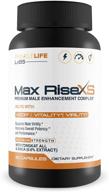 💪 max rise xs premium male vitality enhancement complex: boosts vigor and virility, enhances vitality support logo