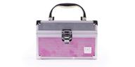 caboodles cosmetic storage secure colorblock logo