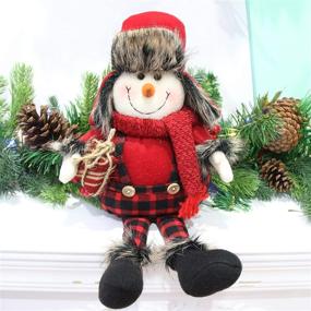 img 4 attached to Houwsbaby Christmas Decoration Figurines Collectible
