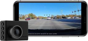 img 4 attached to 📷 Garmin Dash Cam 46: Широкий угол обзора 140 градусов в формате 1080P HD | 2" ЖК-экран | Голосовое управление | Компактный с функцией обнаружения инцидентов (обновленный)