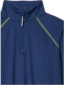img 2 attached to 🧥 Amazon Essentials Half Zip Active Jacket - Perfect Boys' Clothing for Jackets & Coats