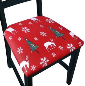 img 4 attached to Christmas Decorations Dinning Protector Slipcovers