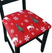 christmas decorations dinning protector slipcovers logo