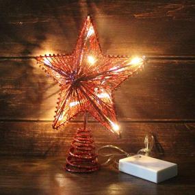 img 2 attached to CVHOMEDECO Glittered Christmas Decoration Seasonal Seasonal Decor