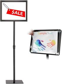 img 3 attached to 📣 Adjustable Height HYNAWIN Poster Display Stand