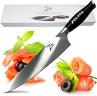 🔪 zelite infinity chef knife 10 inch: comfort-pro series - german high carbon stainless steel - ultimate precision and unmatched comfort logo