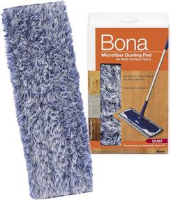 img 4 attached to 🧹 Bona Microfiber Dusting Pad for Hardwood and Hard-Surface Floors - Compatible with Bona Mops