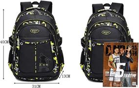 img 3 attached to Yookeyo Backpacks Waterproof Durable Backpack Backpacks