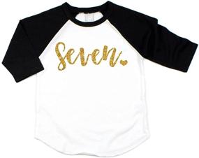 img 4 attached to 👚 Bump Beyond Designs Girls' Clothing: Tops, Tees, and Blouses for Seventh Birthday Celebration